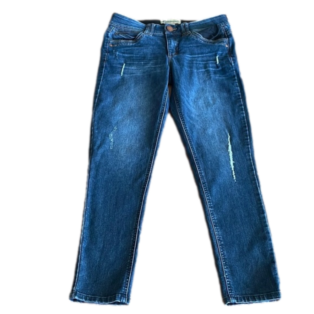 Democracy Ab Technology Distressed Jeans Size 6